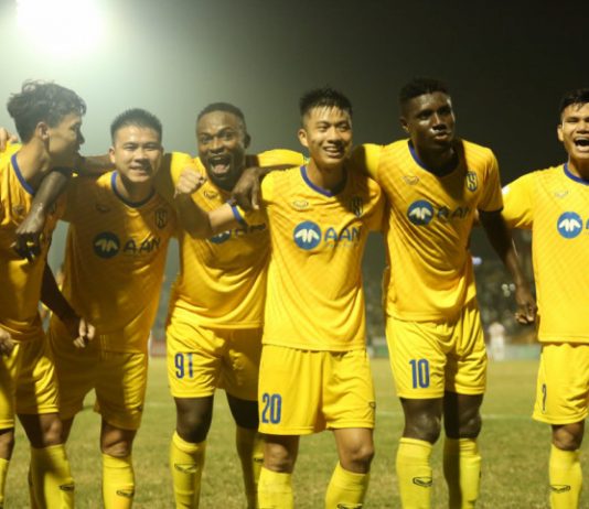 SLNA chuẩn bị phủ vàng sân khách ở Cúp Quốc gia